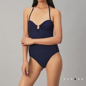 Navy Blue J Crew One piece bathing suit